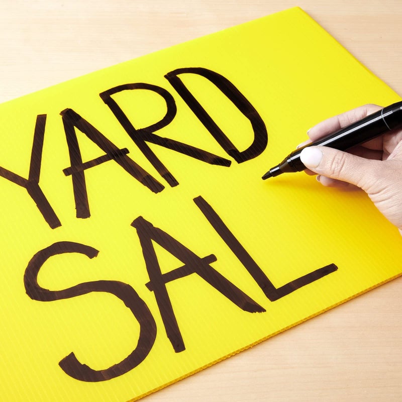 Okuna Outpost Corrugated Plastic Yard Signs - Neon Yard Signs with Stakes - Open House & Real Estate Signs - 6 Pack, 17 x 12 in, 4mm, Neon Yellow - Image 4